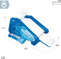 Надувной игровой центр Intex 58849 Водная горка