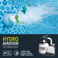 Песочный фильтр-насос Intex 26656 (SX2100 Plus) WiFi, 7900 л/ч