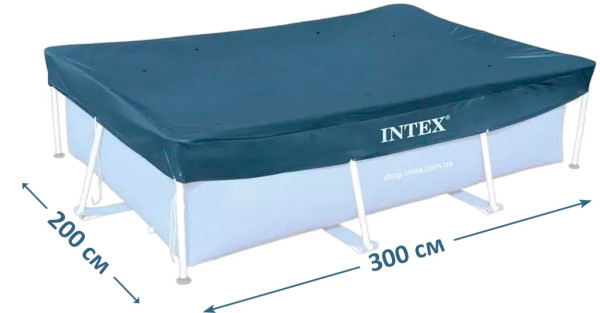 Тент Intex 28038 для каркасного бассейна 300x200 см