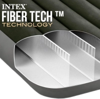 Надувной матрас Intex 64778 полуторный (137x191x25 см) с внешним электронасосом