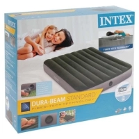 Надувной матрас Intex 64778 полуторный (137x191x25 см) с внешним электронасосом