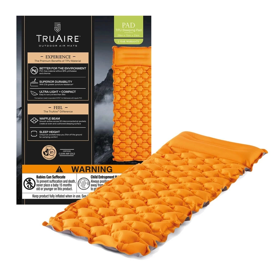 Надувной матрас Intex 64098 одноместный (191x71x11 см) для кемпинга