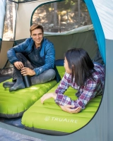 Надувний матрац Intex 64097 одномісний (191x76x17 см) для кемпінгу з електронасосом USB