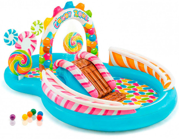 Надувной игровой центр Intex 57149 "Сладости"