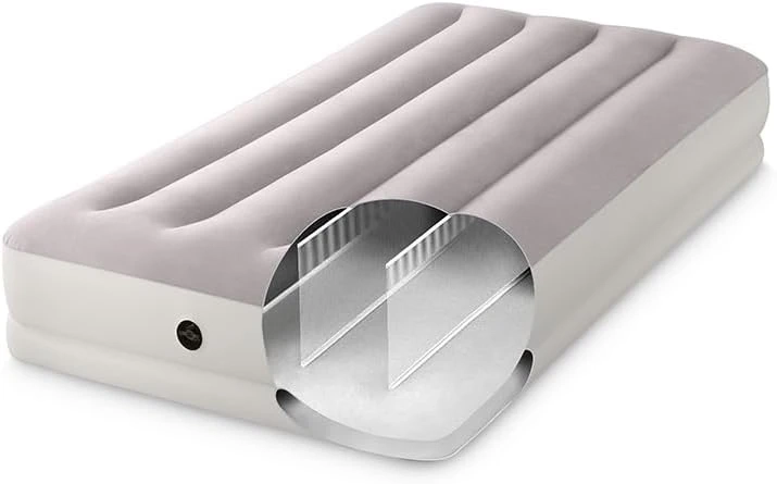 Надувная кровать Intex 64177 (191x99x30 см) с внешним электронасосом USB