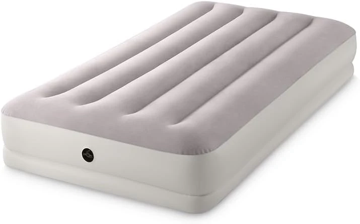Надувная кровать Intex 64177 (191x99x30 см) с внешним электронасосом USB