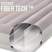 Надувная кровать Intex 64179 (203x152x30 см) с внешним электронасосом USB