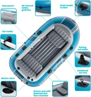 Надувная лодка Intex 66324 Excursion 4