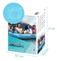 Надувная лодка Intex 66325 Excursion 5