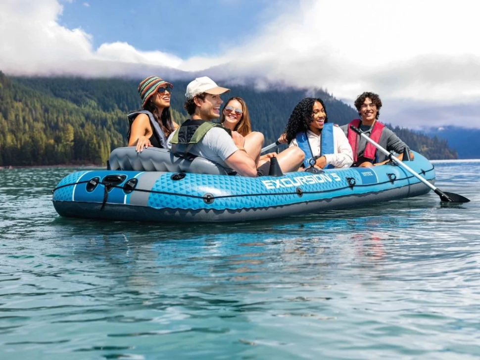 Надувная лодка Intex 66325 Excursion 5