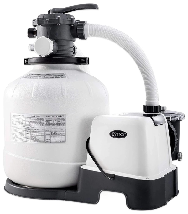 Песочный фильтр-насос Intex 26680 (QX2600) 10000 л/ч, хлоргенератор 11 г/ч