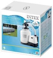 Пісочний фільтр-насос Intex 26680 (QX2600) 10000 л/год, хлоргенератор 11 г/год