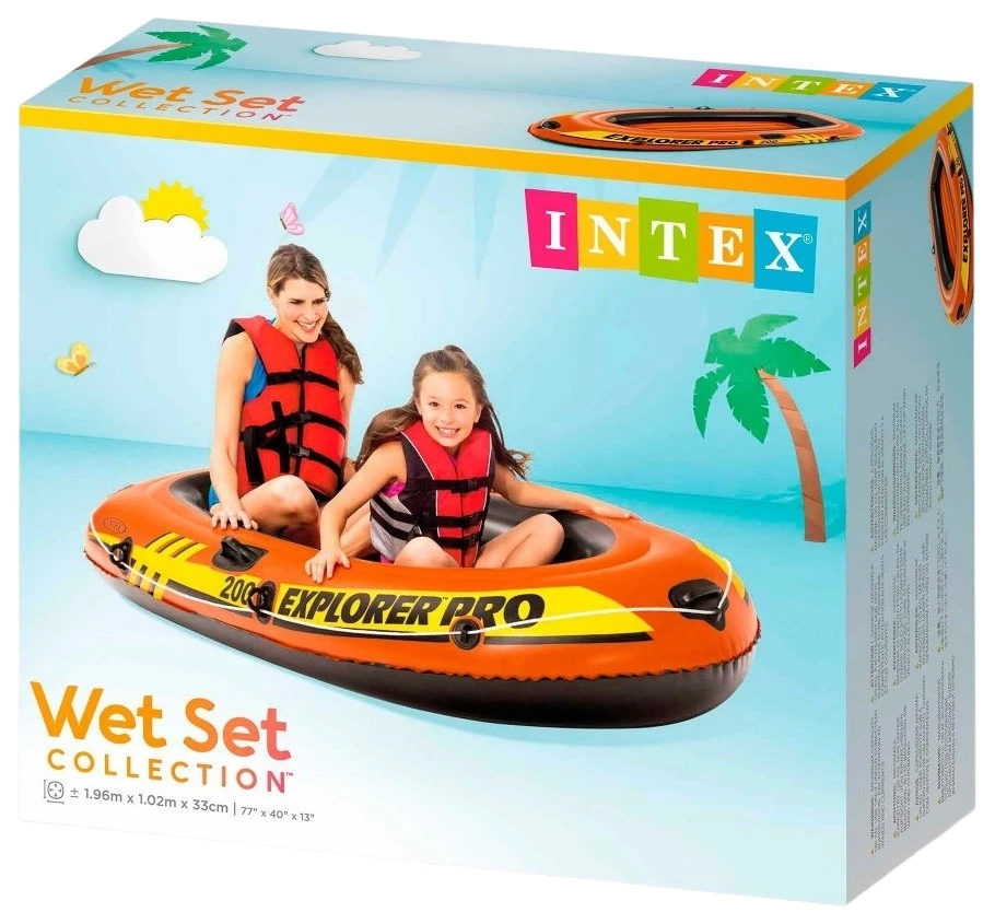 Надувная лодка Intex 58356 Explorer Pro 200