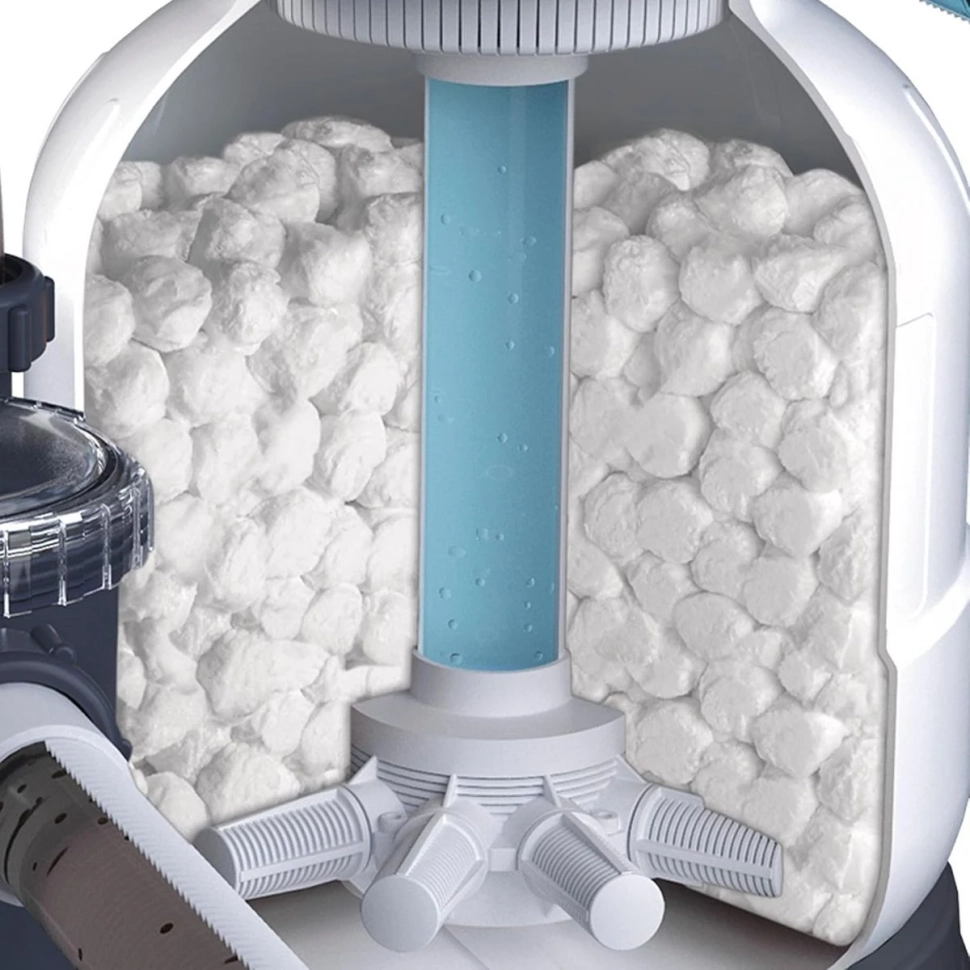 Наполнитель фильтрующие шарики Intex 29045 для песочных фильтров, 500 г