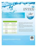 Наполнитель фильтрующие шарики Intex 29045 для песочных фильтров, 500 г