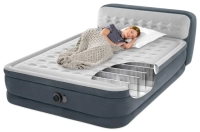 Надувная кровать Intex 64448 (236x152x46-86 см) с изголовьем