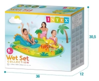 Надувной игровой центр Intex 57166 Динопарк