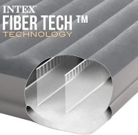 Надувной матрас Intex 64112 одноместный (191x99x30 см) с встроенным электронасосом USB