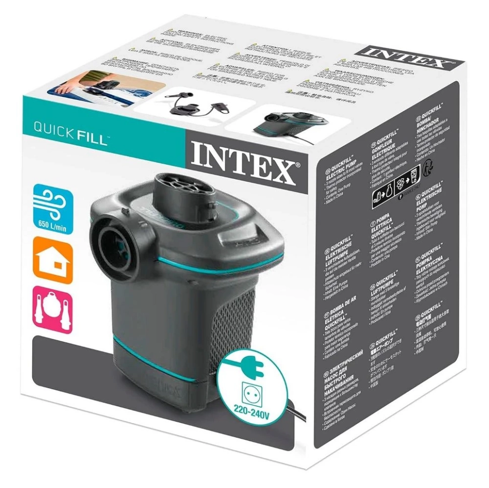 Насос електричний Intex 66640 QuickFill AC (650 л/хв, від 220В)