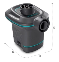 Насос електричний Intex 66640 QuickFill AC (650 л/хв, від 220В)