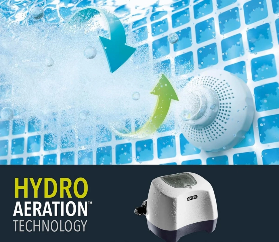 Хлоргенератор для бассейна Intex 26666 (QZ1100) с озонатором, 11 г/час