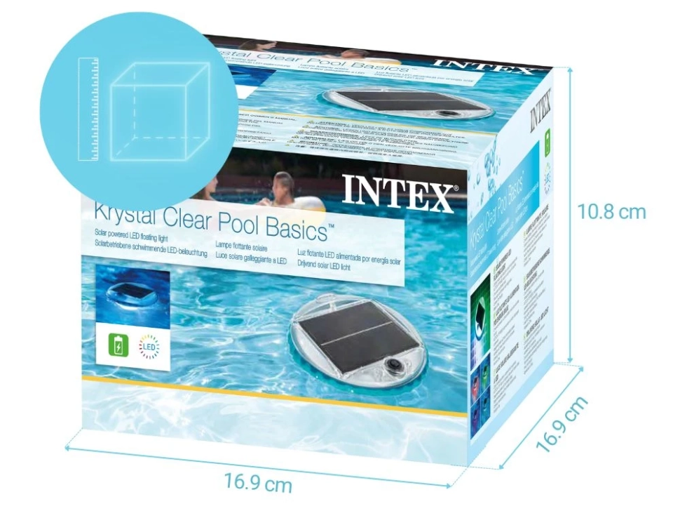 Подсветка для бассейна Intex 28695 на солнечной батарее