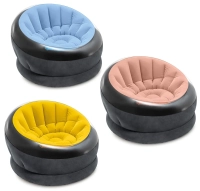Надувное кресло Intex 68582 (112x109x69 см) 3 цвета