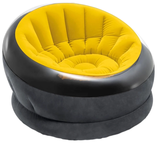 Надувное кресло Intex 68582 (112x109x69 см) 3 цвета